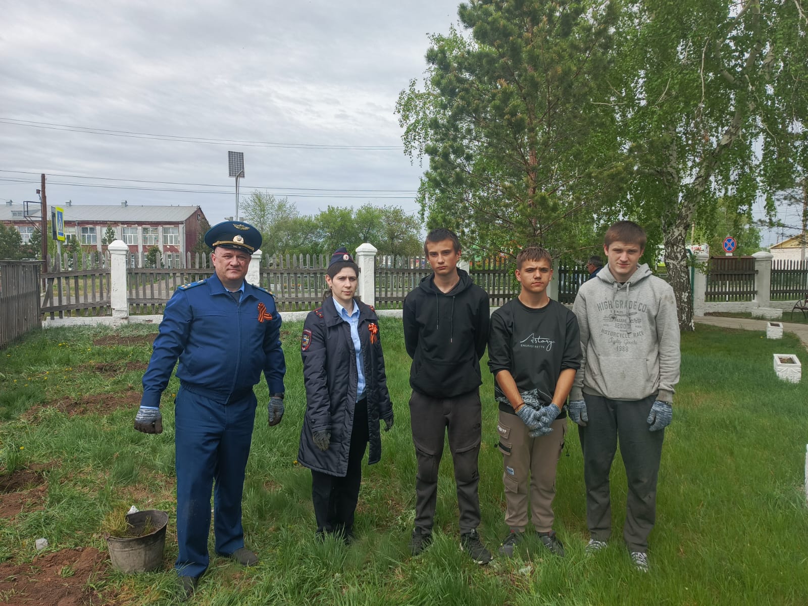 Патриотическая акция «Сад памяти».
