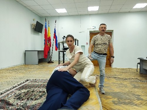 В Немецком национальном районе обучают население оказанию первой медицинской помощи в рамках федерального проекта «Готов к санитарной обороне».
