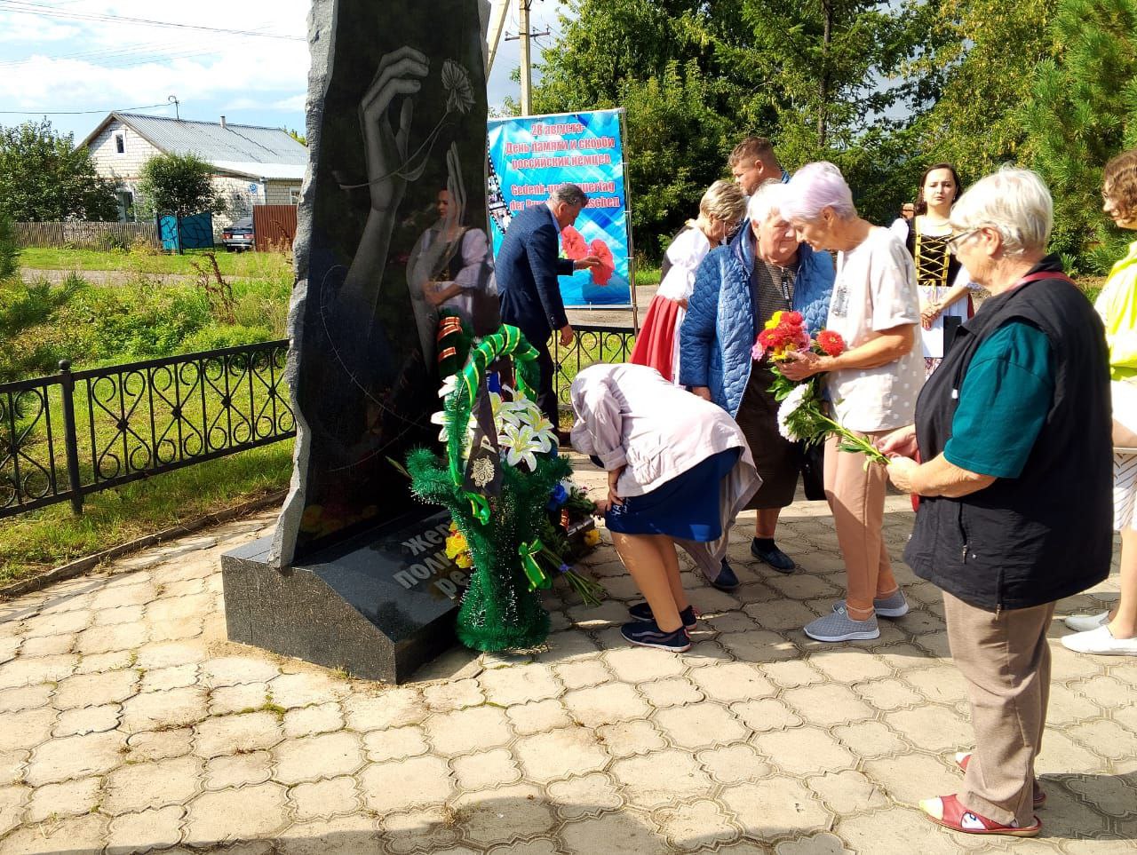 В Немецком национальном районе отметили День памяти и скорби российских немцев.