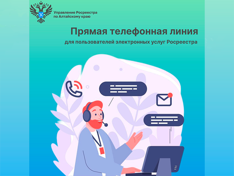Прямая линия для пользователей электронных услуг Росреестра.