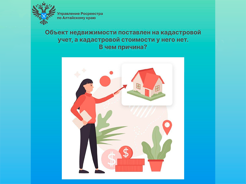Объект недвижимости поставлен на кадастровой учет, а кадастровой стоимости у него нет. В чем причина?.